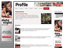 Tablet Screenshot of cincinnatiprofile.com